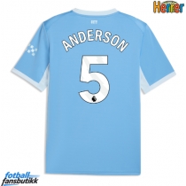 Manchester City Elliot Anderson #5 Hjemmedrakt 2026-27 Kortermet